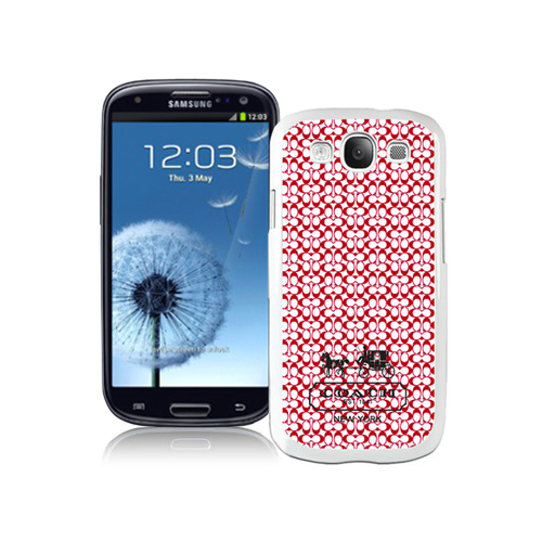 Coach In Confetti Signature Red Samsung Galaxy S3 9300 BGI - Click Image to Close